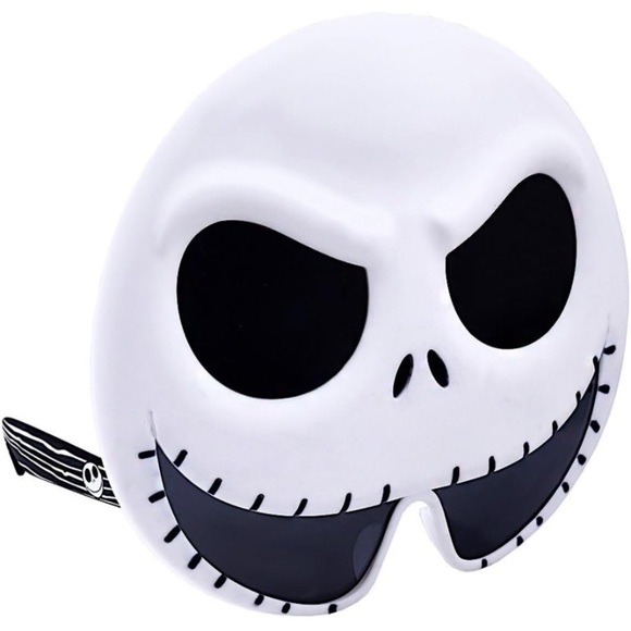 JACK SKELLINGTON Halloween Costume Mask Nightmare Before Christmas New - Picture 1 of 10